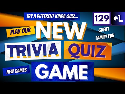 Exciting NEW Trivia Quiz Game. GREAT Family Fun. NEW GAMES.