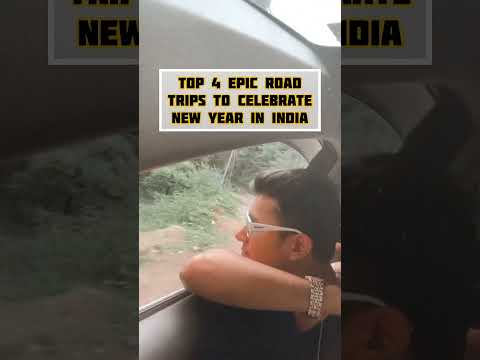 Best road trips in India to celebrate New Years. #shorts #roadtrip #newyear