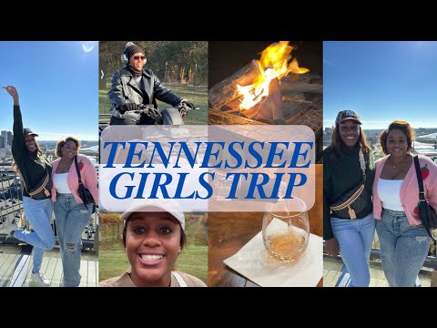 TENNESSEE GIRLS TRIP VLOG | BONFIRE + WINERY + SHOOTING + FISHING #vlogmas #tennessee