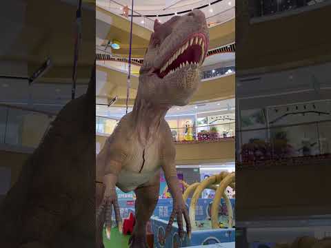 Dinosaurs at the shopping mall #dinosaur #china #shorts