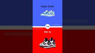 This or that #sneakers edition #wouldyourather #jordan4