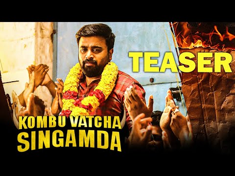 Kombu Vatcha Singamda Hindi Teaser | World Digital Premiere | M. Sasikumar, Madonna S