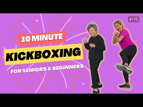 Easy Kickboxing for Seniors & Beginners, Low Impact Workout