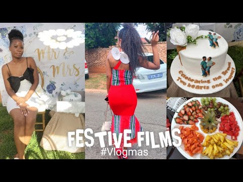 FestiveFilms Ep2: Massive Weekend| Bachelor & Bachelorette Party, Wedding, Hauls, Dyed Hair #vlogmas