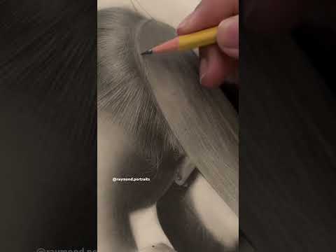 DRAWING ARIANA (tiktok: raymond.portraits) #art #shortsvideo #artist #artistdrawing #arianagrande