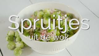 Spruitjes uit de wok