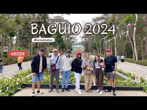 Baguio City 2024 🍓 3days 3nights | laiza jizalyn travel vlog