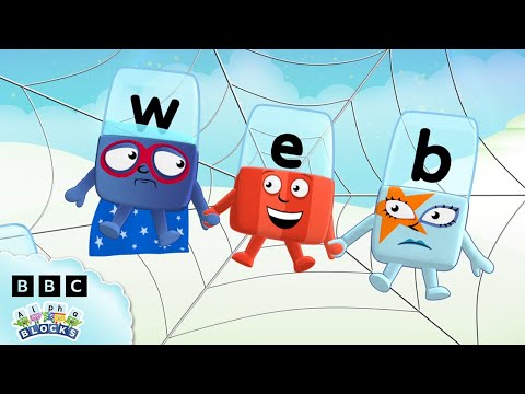 Web | Season Two | Alphablocks Full Episode | Learn to Read | @officialalphablocks