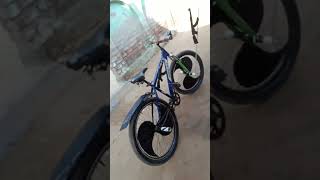 modified cycle with alloys wheels #viral #shorts