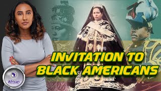 Letter From Empress Of Ethiopia Uncovered, Inviting Black Americans To Come Back Home