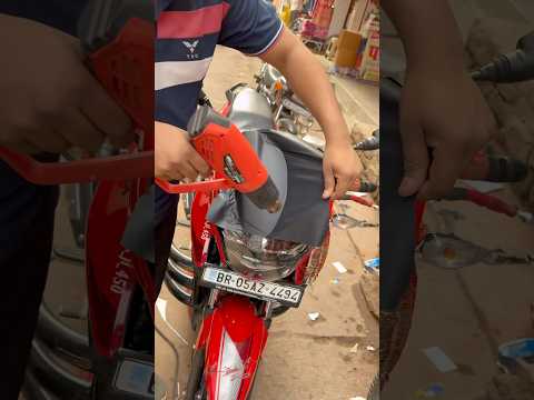 Tvs Apache Visor wrapping😱 #shorts #ytshorts #tvsapachertr160 #modified