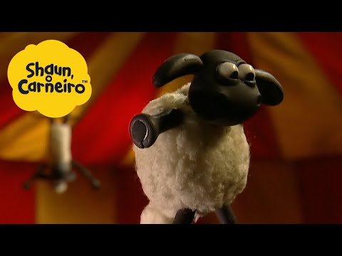 🐑Shaun, o Carneiro [Shaun the Sheep] Timmy no Circo 🐑 Hora Especial🐑| Cartoons Para Crianças