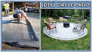 How To Build a Perfect Circular Paver Patio (DIY)