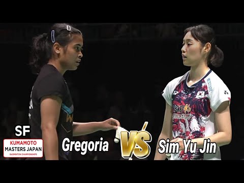 Gregoria Mariska Tunjung vs Sim Yu Jin || SF Kumamoto Masters 2024