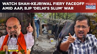 Kejriwal's Open Dare To Amit Shah Over Jhuggi| BJP To Demolish Delhi's Slums? AAP's Shocking Charge