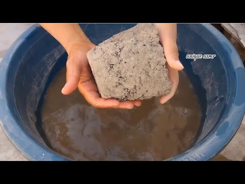 Charcoal Ashes Water Crumbling ASMR