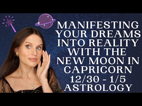 Capricorn New Moon & EXALTED Venus in Pisces Bring Manifestation and MAGIC to Your Week's Horoscope