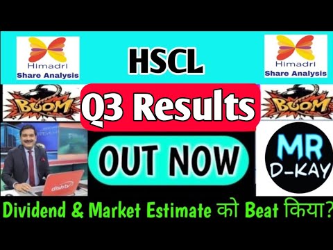 himadri speciality chemical limited share latest news 🔥 HSCL Q3 2025 | himadri chemicals latest news