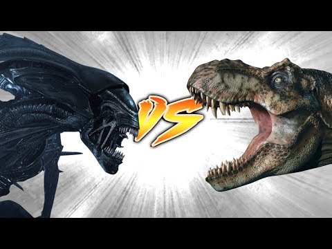 T. rex VS Queen Alien [Who Would Win?]