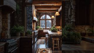 Get Cozy In A Rustic Winter Kitchen: Warm Vibes