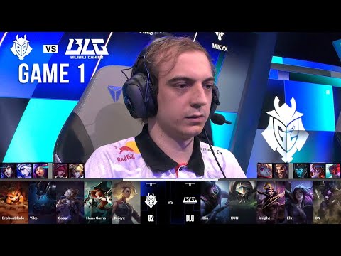 G2 vs Bilibili Gaming, Game 1 | World Championship 2024 Swiss Stage Day 9 | G2 vs BLG G1