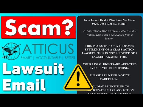 Atticus Administration Email About HealthPartners Lawsuit: Legit Or Scam