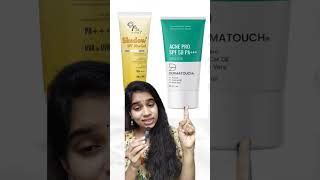 Sunscreen for oily/combination skin #sunscreen #sunscreenforoilyskin #sunscreenfordryskin