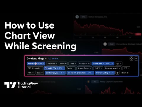 How To Use Chart View While Screening: NEW Feature