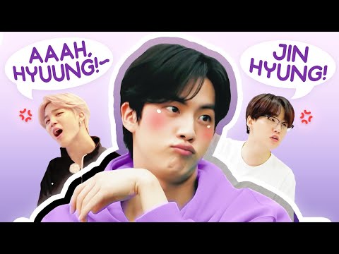 bts can't stop whining to their jin hyung