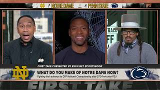 Notre Dame is BUILT DIFFERENT! 😤 - Stephen A. DEFENDS the Fighting Irish vs. Cam Newton | First take