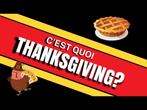 Qu’est ce que Thanksgiving?