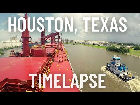 HOUSTON SHIP CHANNEL TIMELAPSE