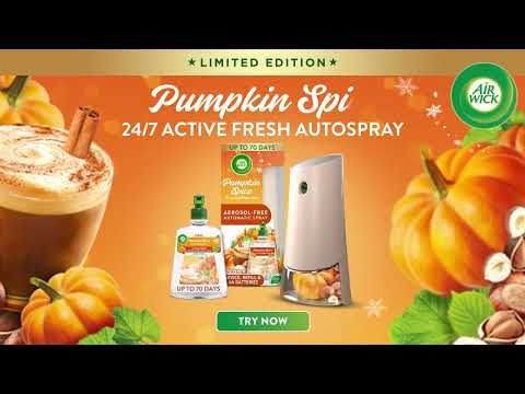 Air Wick | Pumpkin Spice Day | Active Fresh Autospray