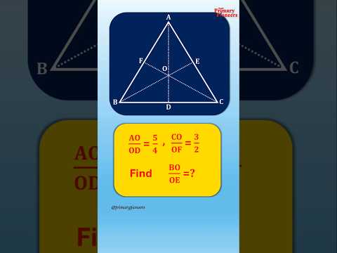 Mass Point Geometry Question #shorts #trending #ytshorts #viralvideo #ytshortsindia #viralshorts