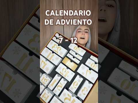 Calendario de adviento días 7-12😳😍 #navidad