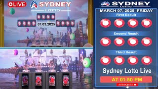 Sydney Lotto Live result March 07, 2025 | Lotto Live