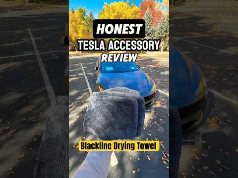 This is the ONLY Towel I Use To Dry My Tesla! 😤👌