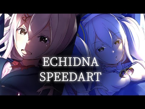 Echidna Re:Zero Speedart