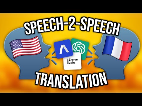 Speak Any Language With AI - Realtime Speech-to-Speech Translation & Voice Synthesis (w/Code)