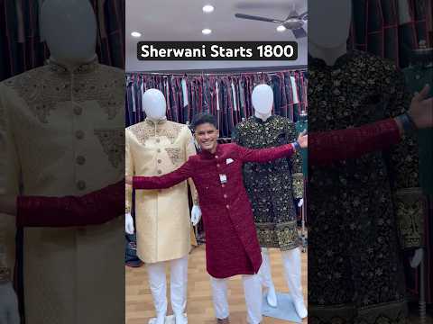 Hyderabad Mein Miljari Zabardast Sherwani #viralvideo #ytshorts #shorts