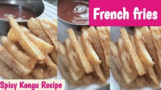 🥰French fries 🍟😋 #frenchfries #frenchfriesintamil #potatorecipe