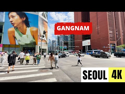 SEOUL, SOUTH KOREA 🇰🇷 [4K] Gangnam — Walking Tour 2024