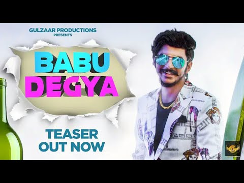 Gulzaar chhaniwala babu Degya (official teaser) latest Haryanvi song 2020