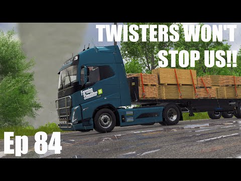 TWISTERS WON'T STOP US!! - E84 - Riverbend Springs - FS25 - Farming Simulator 25