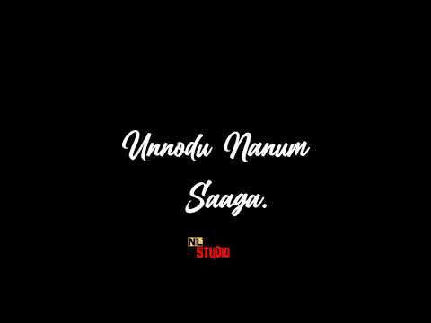 #Adi_Pennei Unnodu Nanum Vazha❣️WhatsApp status Black screen💗#No_limts_studio🧡