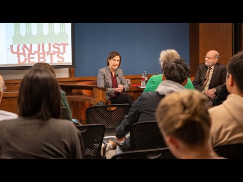 Harvard Law School Library Book Talk | Melissa Jacoby, "Unjust Debts"