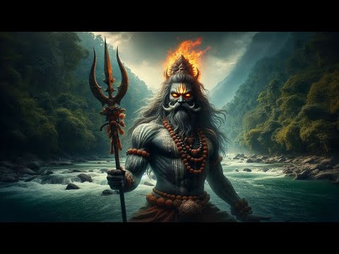 Divine Dance of Mahakaal: The Holy River Ganga's Blessing | AI-Generated Art