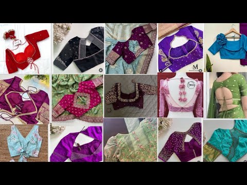 🎀Blouse ki designs| Blouse back neck Design 2025| New Blouse back neck Design