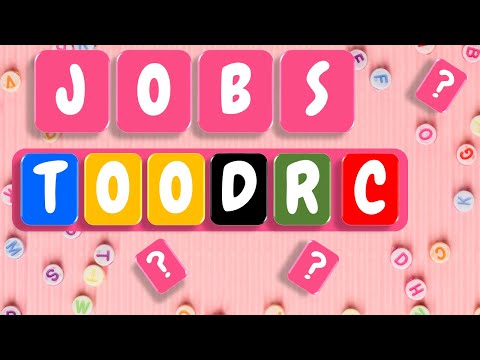 Jobs | Occupations | Unscramble The Words Game | Learn Beginners English | ESL