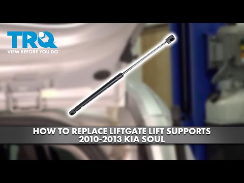 How to Replace Liftgate Lift Supports 2010-2013 Kia Soul